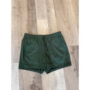 VRST Shorts Mens 2XL Dark Green Relaxed Fit Athletic Liner Running Lounge